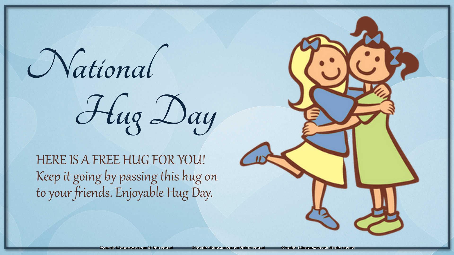 Clipart Hugging - HD Wallpaper 