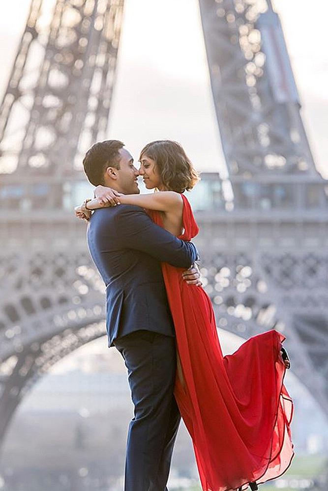 Love Quotes For Her Engaged Couple Romantic Paris - Love Romantic Top Couple - HD Wallpaper 