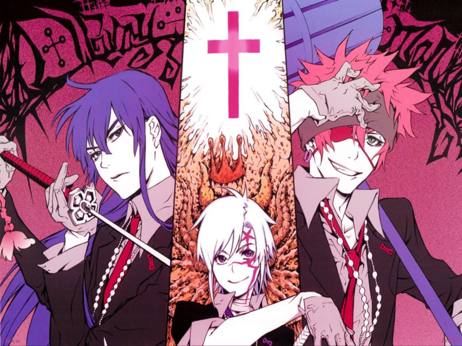 D Gray Man Allen And Lavi Kanda - HD Wallpaper 