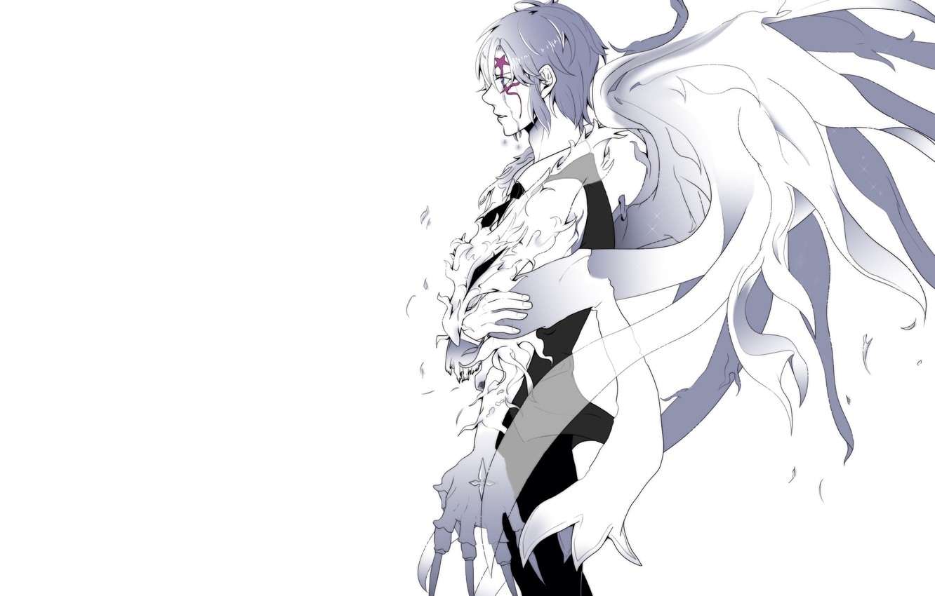 Photo Wallpaper Angel, Anime, Art, Guy, D - D Gray Man Allen Walker Angel - HD Wallpaper 