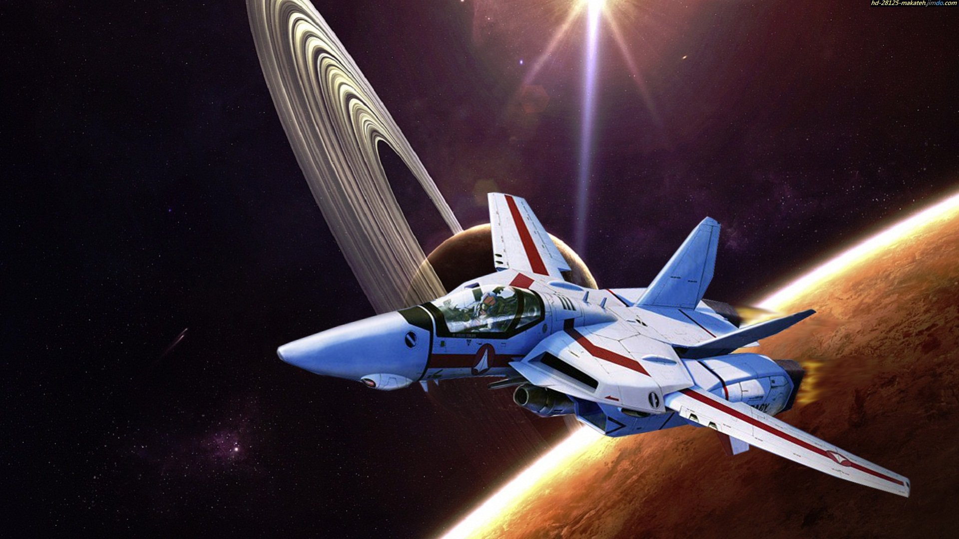 Free Macross High Quality Wallpaper Id - Anime Spaceship Poster - HD Wallpaper 