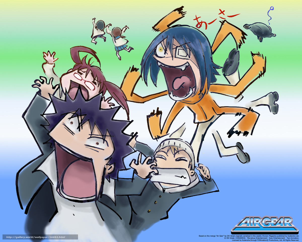 Download Wallpaper Эйр Гир, Air Gear, Film, Movies - Wallpaper - HD Wallpaper 