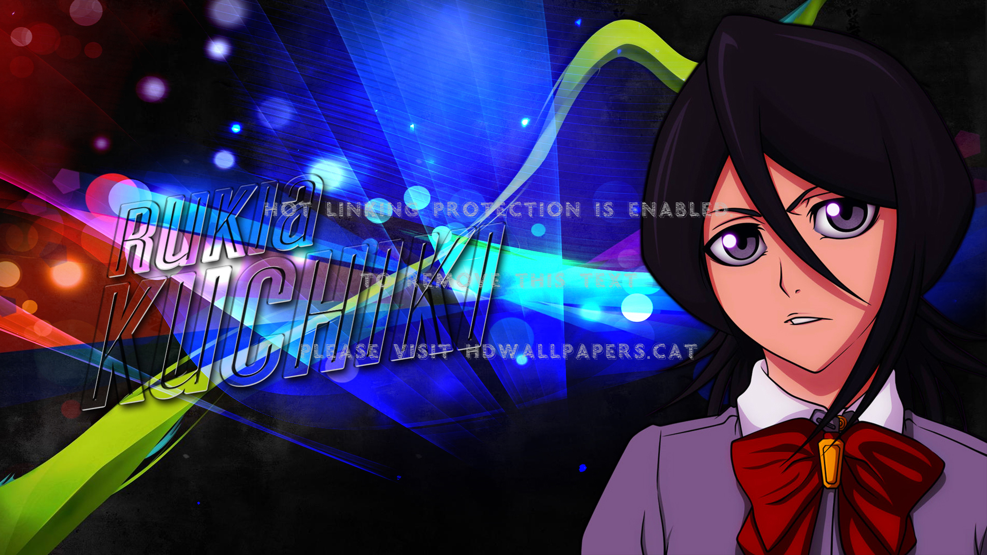 Rukia Kuchiki Ruika Lieutenant Bleach Anime - Cartoon - HD Wallpaper 