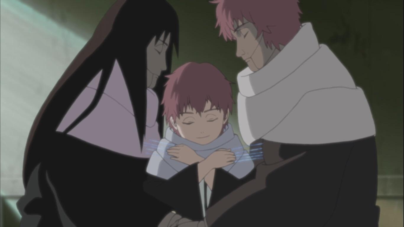 Sasori And His Parents - HD Wallpaper 