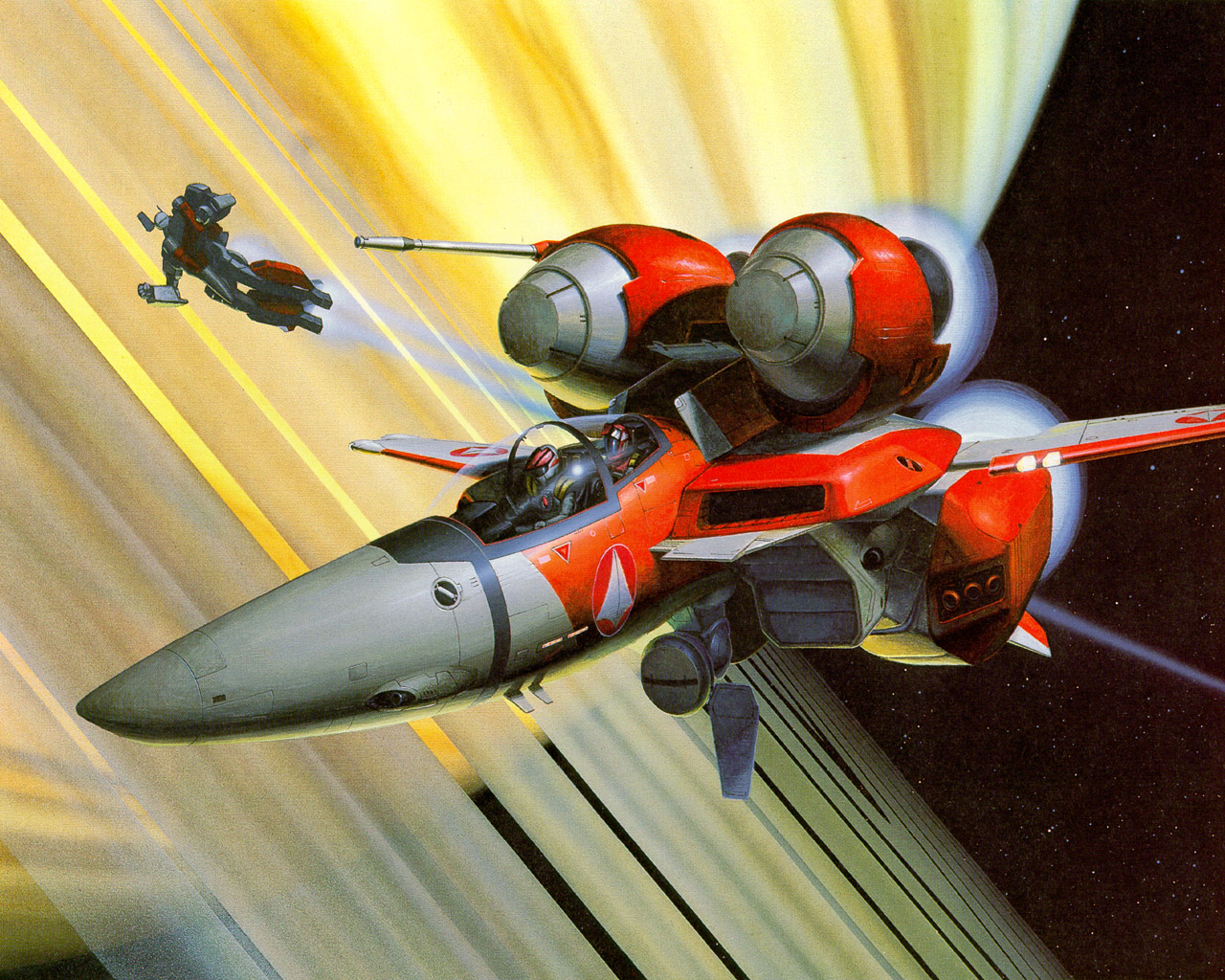 バンダイ Hi Metal Vt 1 スーパー オストリッチ - HD Wallpaper 