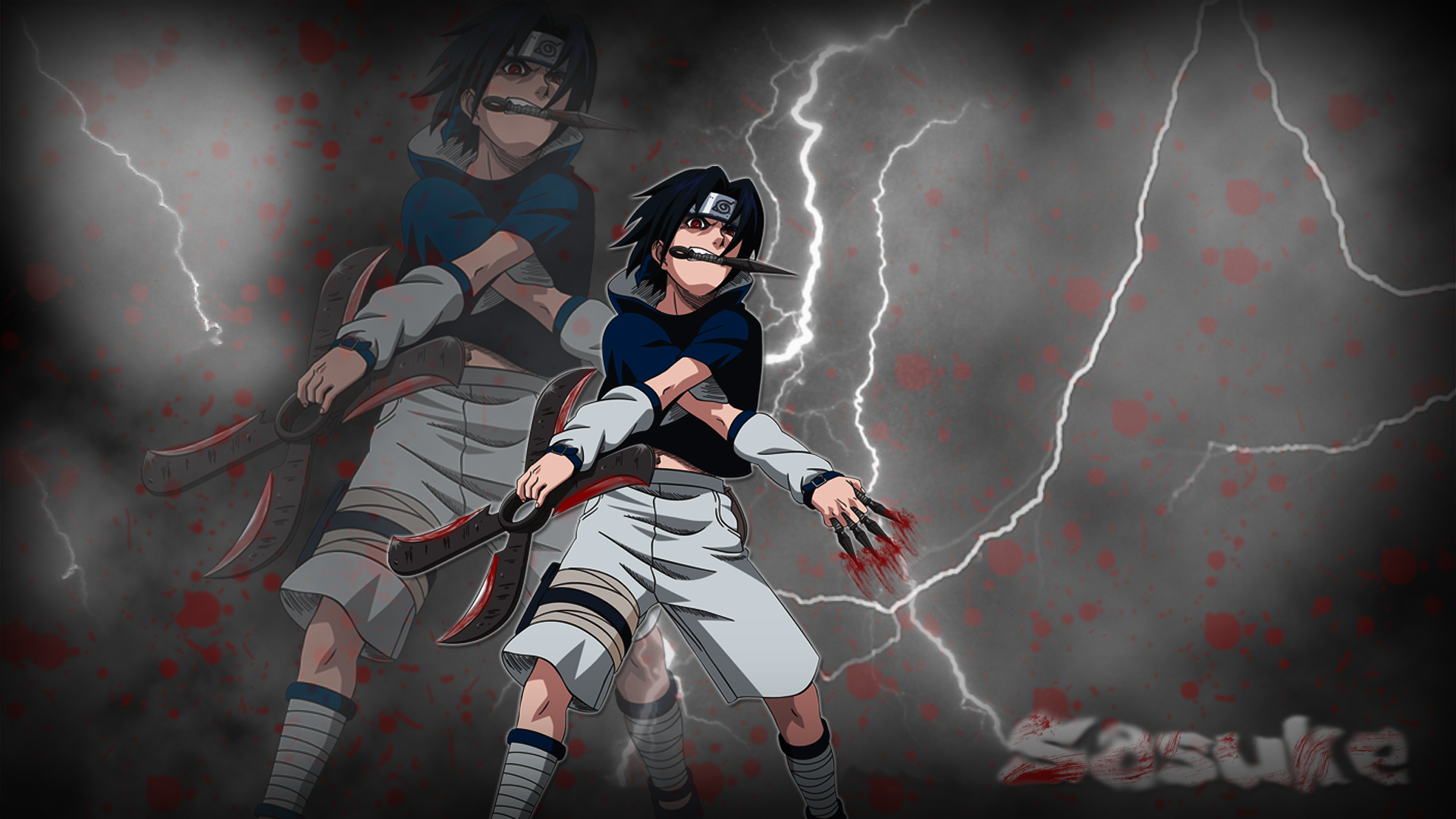 Sasuke Itachi 9453 Wallpaper - HD Wallpaper 