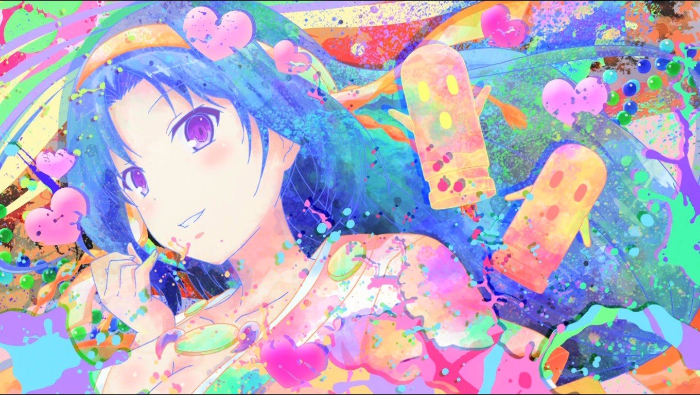 Colorful Anime Wallpaper 4k - HD Wallpaper 