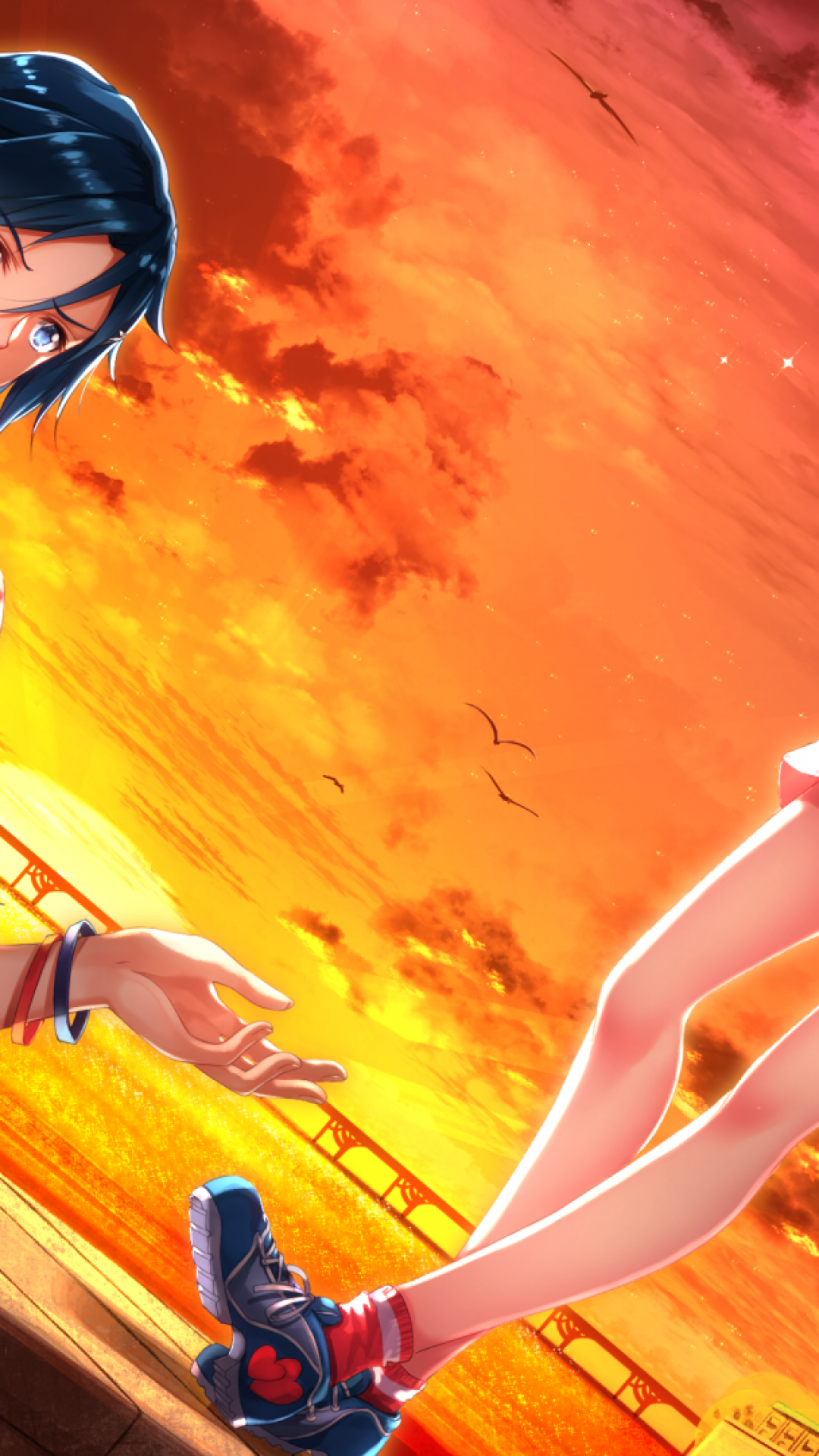 Macross Delta, Sunset, Anime Girl, Anime Boy - Macross Delta Freyja And Hayate - HD Wallpaper 