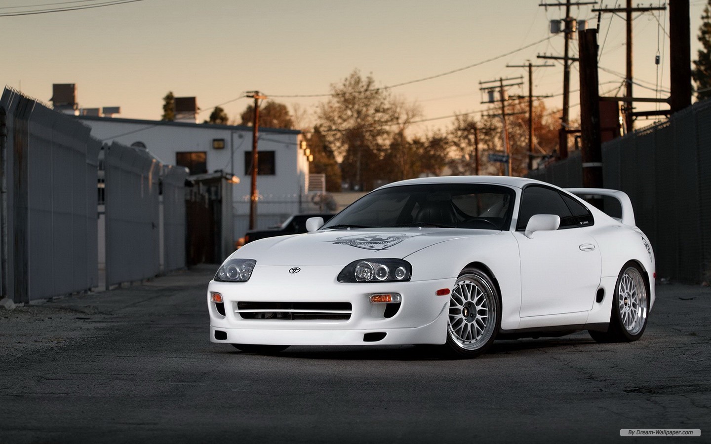 Free Movie Wallpaper - Paul Walker White Supra - HD Wallpaper 