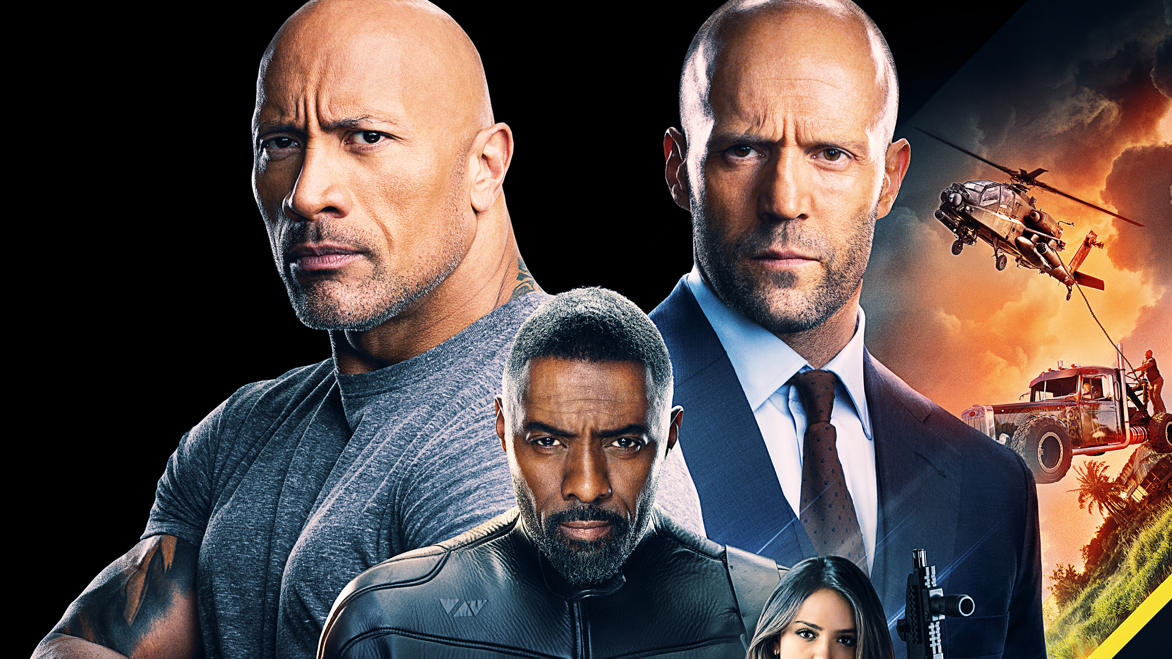 Fast & Furious Presents Hobbs & Shaw 2019 4k - Hobbs And Shaw 4k - HD Wallpaper 