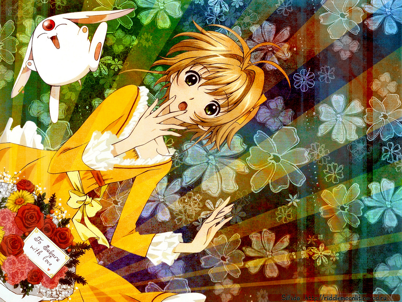 To Sakura - Tsubasa Chronicle Sakura Y Shaoran - HD Wallpaper 
