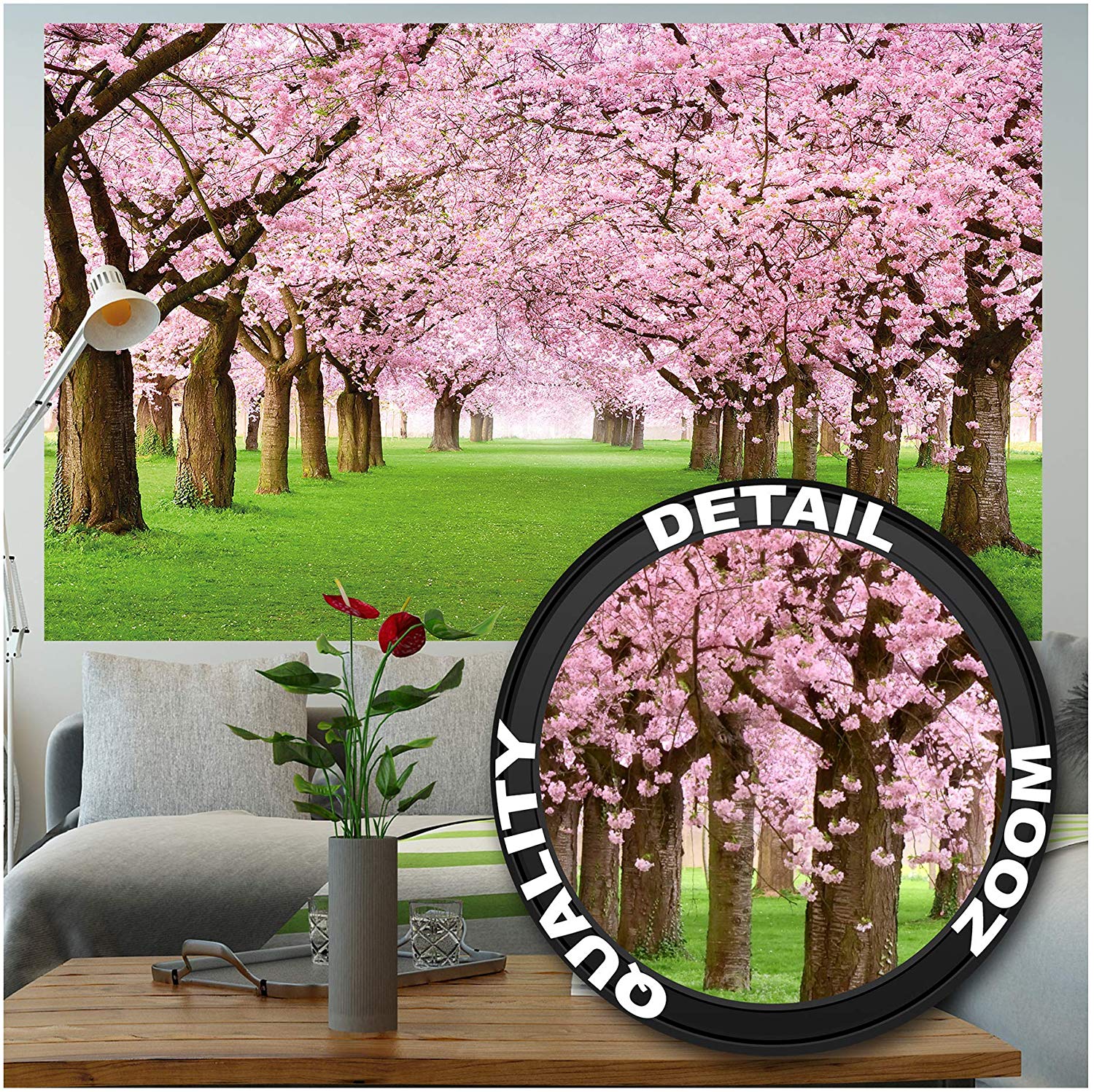 D Art Paysage De Printemps - HD Wallpaper 