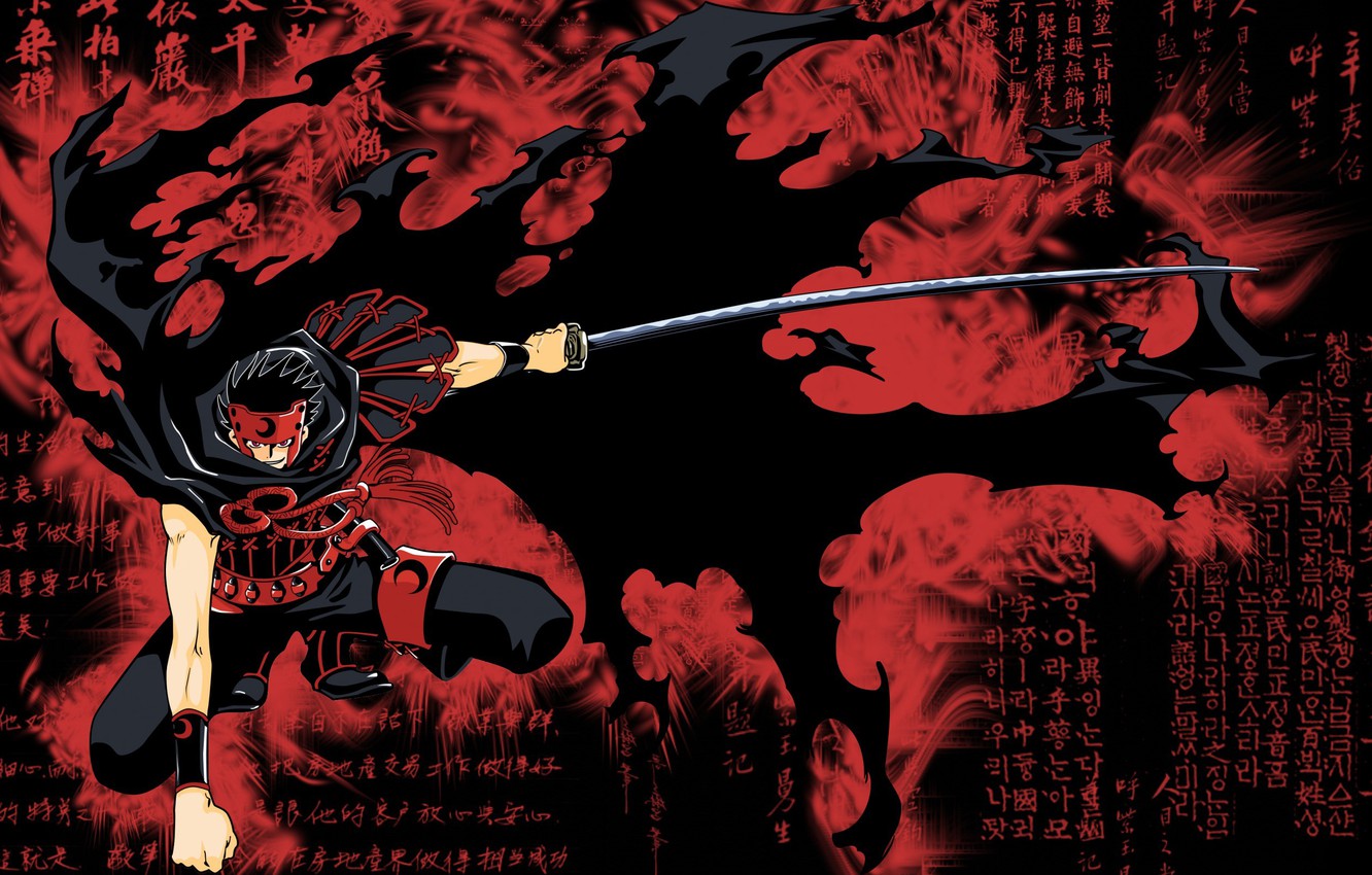 Photo Wallpaper Fog, Katana, The Demon, Fist, Stand, - Kurogane Tsubasa Reservoir Chronicle Manga - HD Wallpaper 