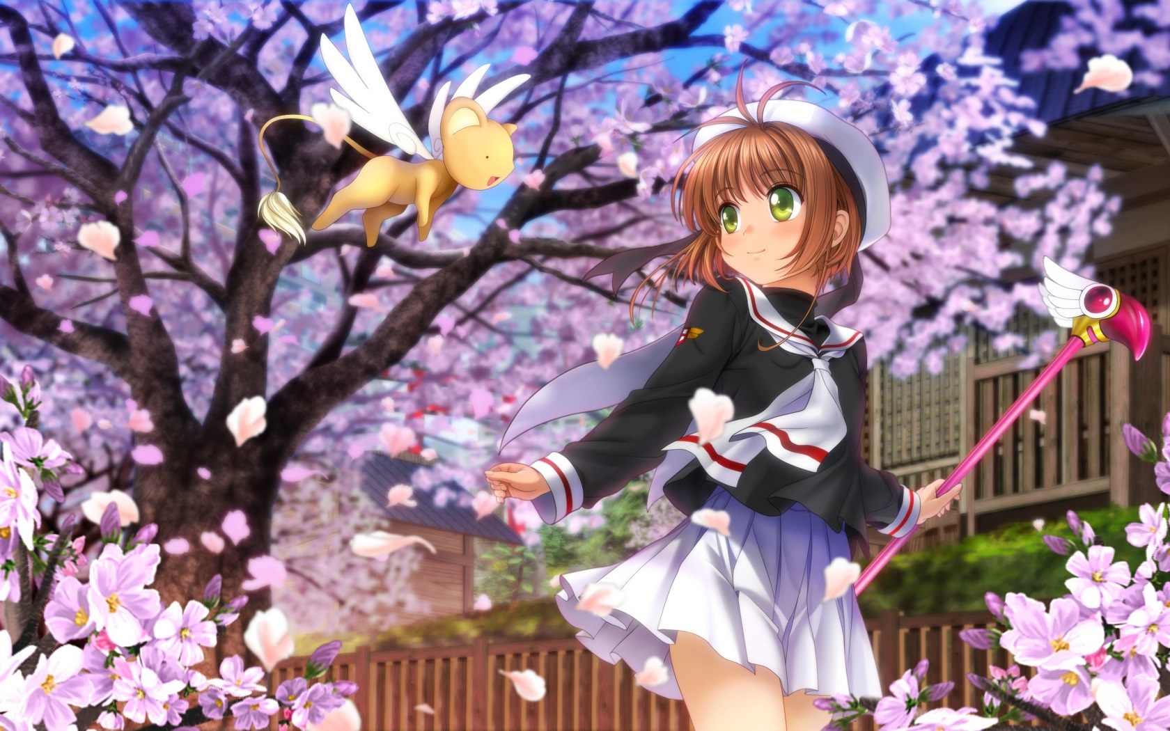 Sakura Card Captor Wallpaper - Card Captor Sakura Card Clear - HD Wallpaper 