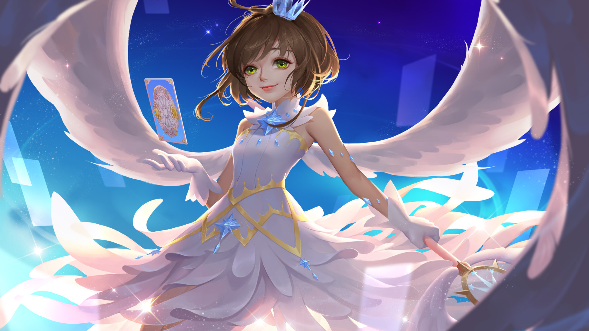 Card Captor Wallpaper Sakura Iphone - HD Wallpaper 