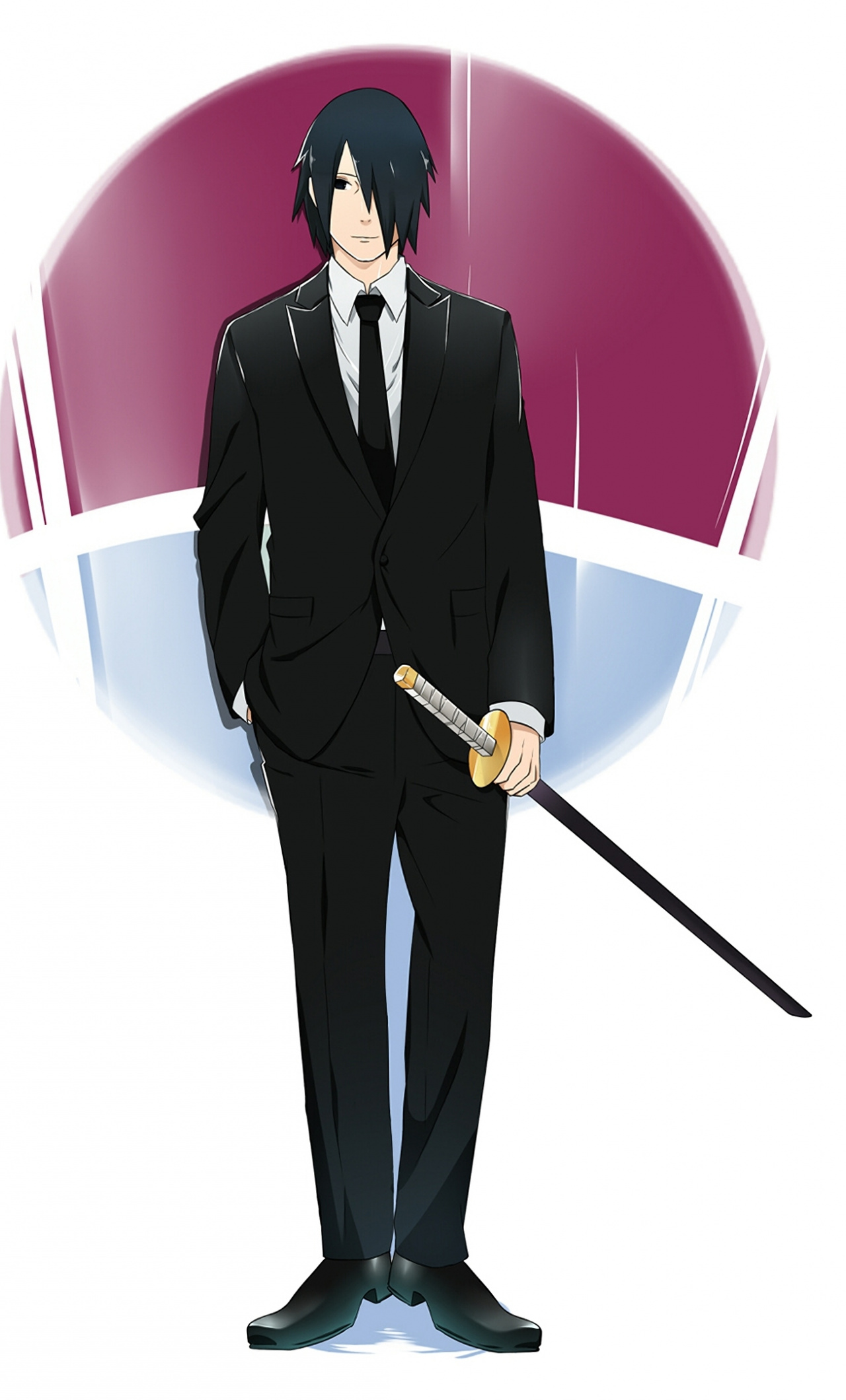 Sasuke Tuxedo - HD Wallpaper 