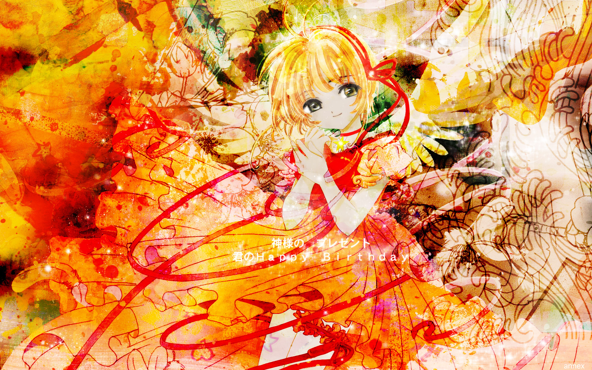 Card Captor Sakura Kinomoto Sakura - Cardcaptor Sakura - HD Wallpaper 