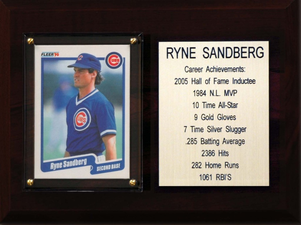 1990 Fleer Ryne Sandberg - 1024x768 Wallpaper - teahub.io