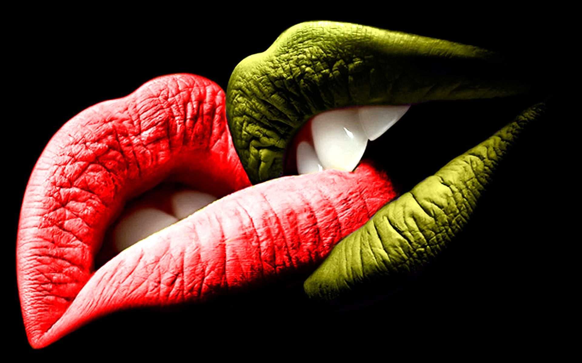 Lips Wallpapers Hd - HD Wallpaper 