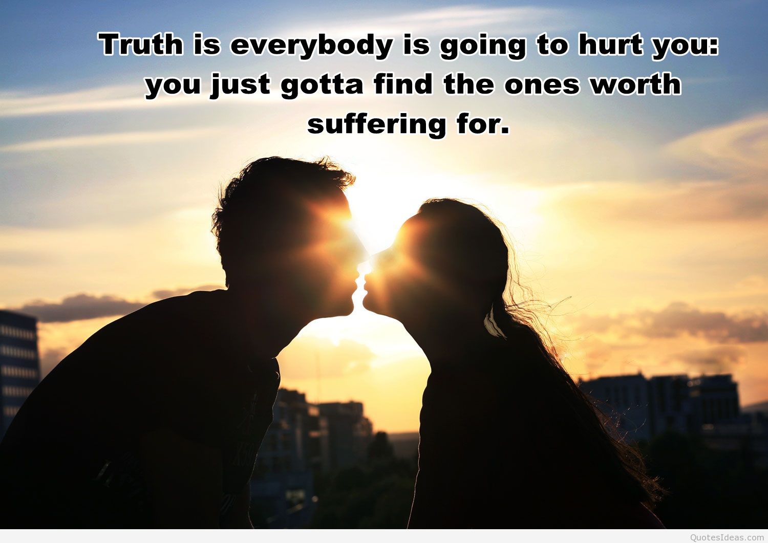 Kissing Relationship Quote Wallpaper Hd - HD Wallpaper 