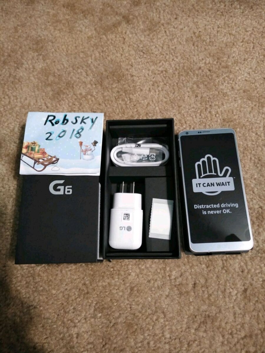 Lg G6 Thinq At&t Att Brand New 32gb Plus A Free Me - HD Wallpaper 