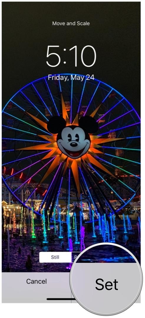 Tap Set On Your Photo Wallpaper - Cool Wallpaper That Moves - HD Wallpaper 