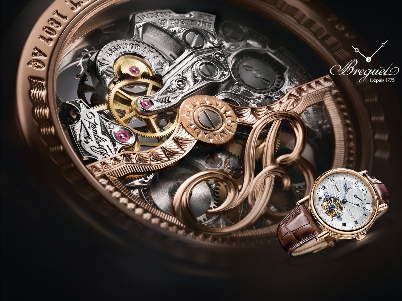 Breguet Watch Time Clock - Top 10 Beautiful Watches - HD Wallpaper 