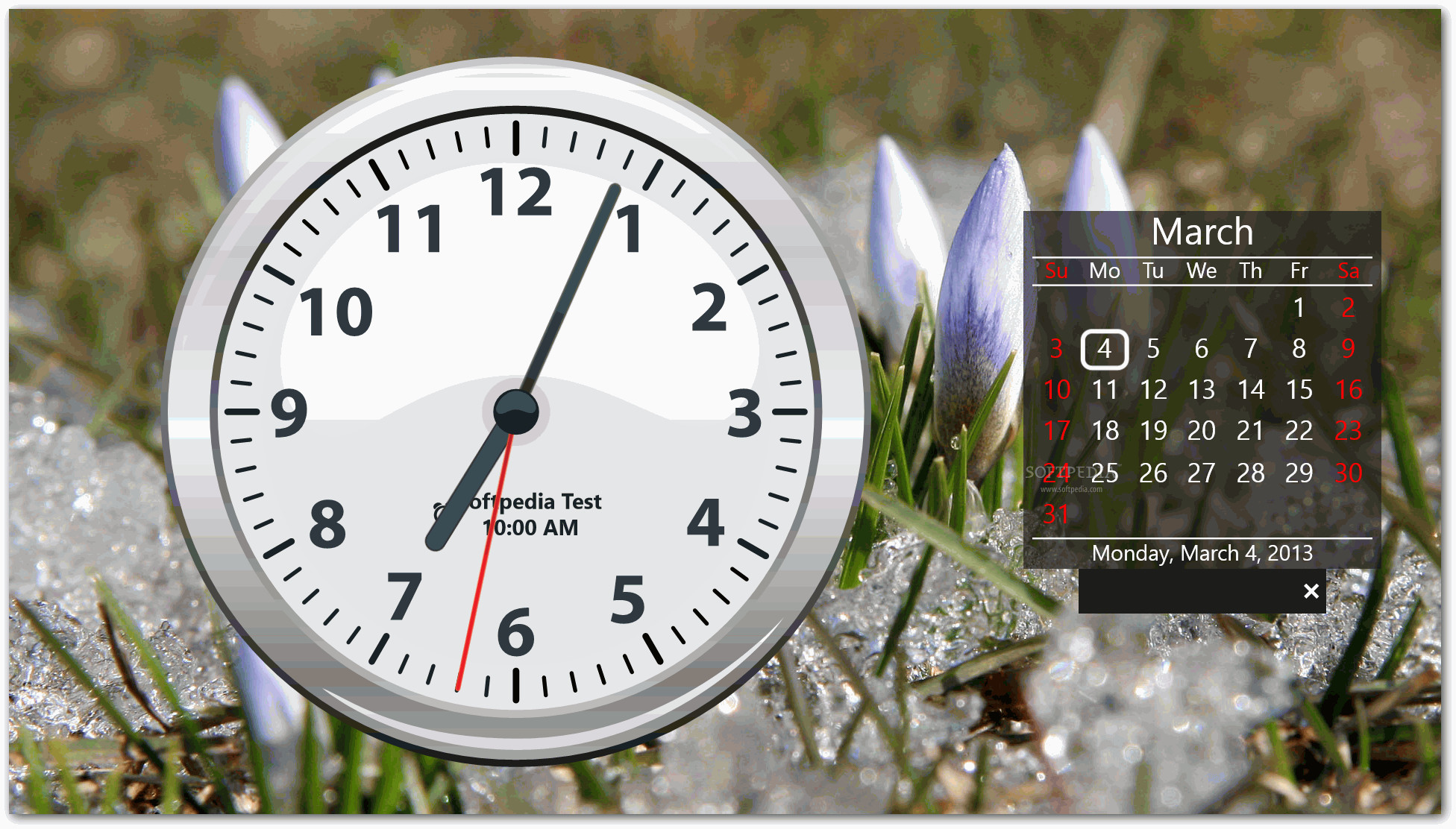 Jujuba Clock For Windows 8 Is A Clock And Time Management - Desktop Background Clock App Windows - HD Wallpaper 