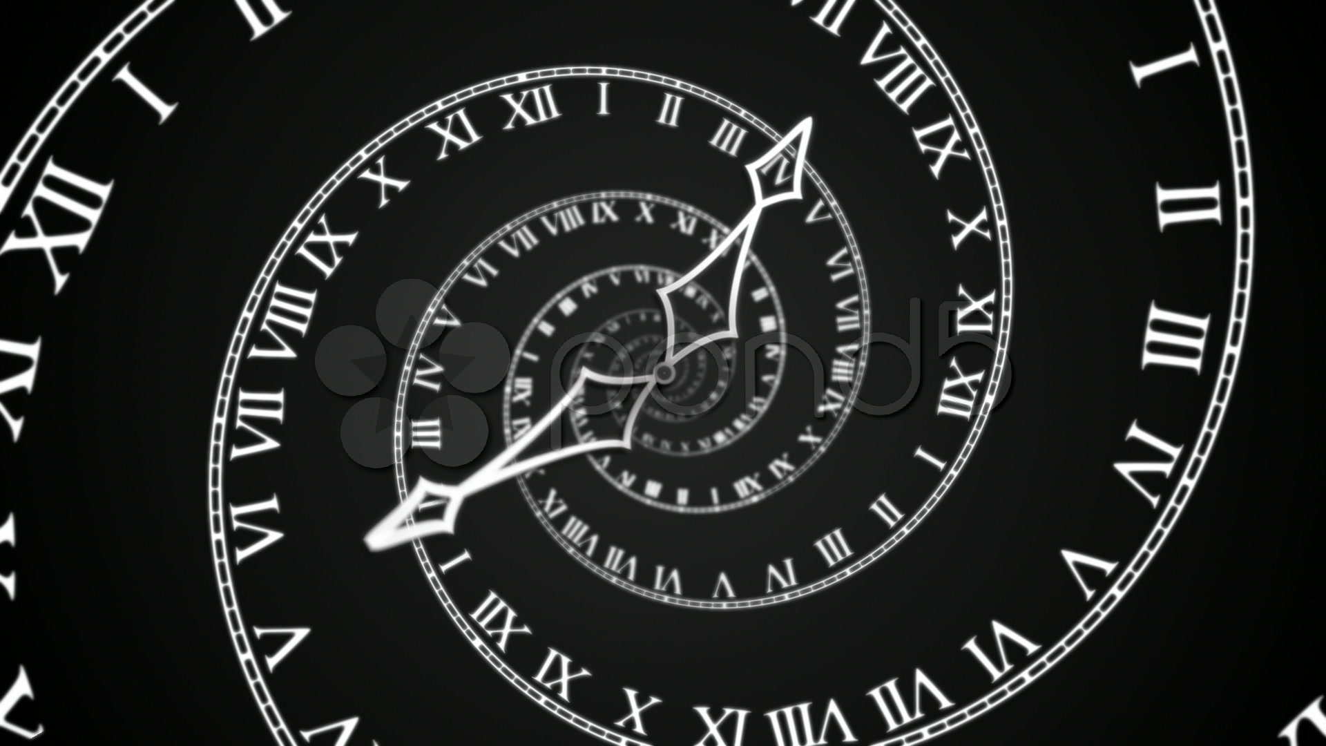 Clock Wallpaper Black And White 1920x1080 Wallpaper teahub.io