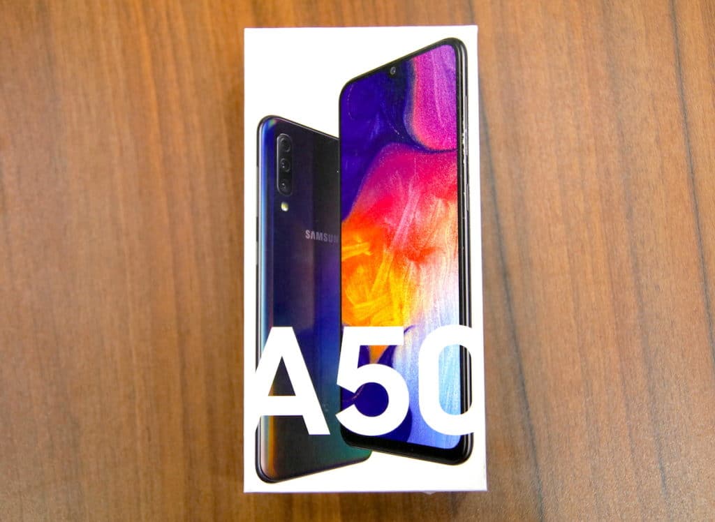 Samsung Galaxy A50 Box - HD Wallpaper 