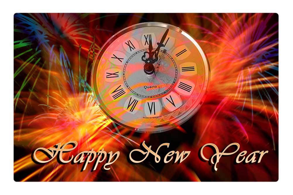 New Years 2018 Messages - HD Wallpaper 