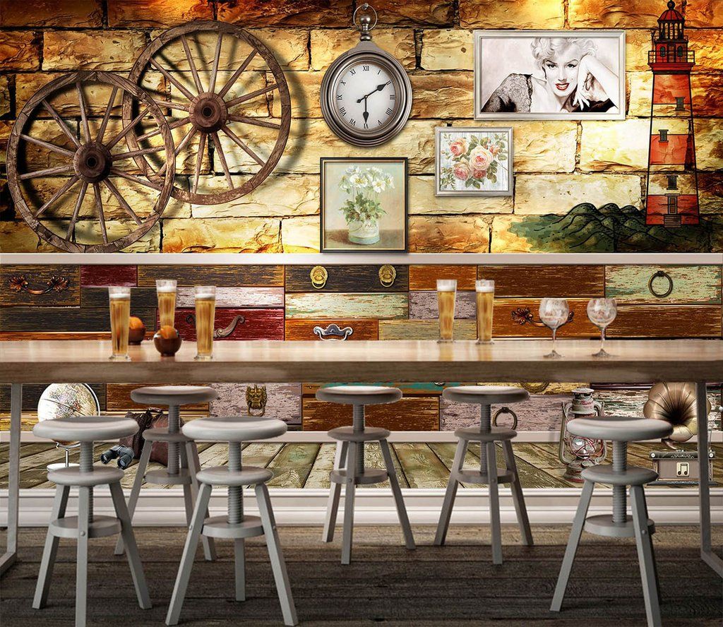 Giấy Dán Tường Quán Cafe - HD Wallpaper 