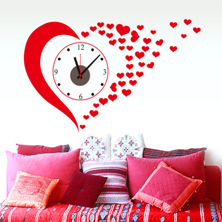Sticker Wall Clock Online - HD Wallpaper 