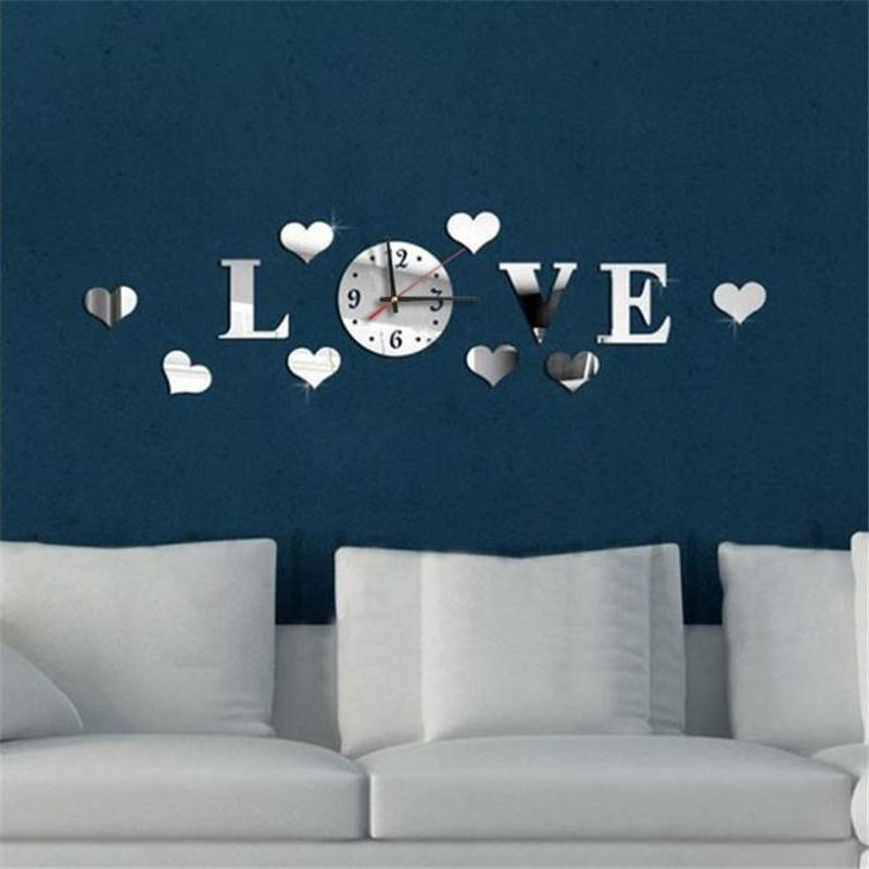 Love Clock Wallpaper - HD Wallpaper 