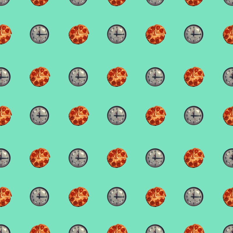 John Baldessari, - John Baldessari Pizza Clock - HD Wallpaper 