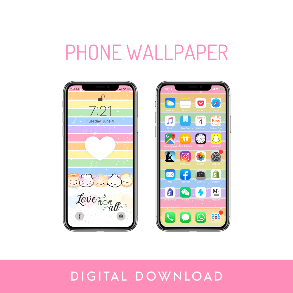 Cherry Emoji In Phone - HD Wallpaper 