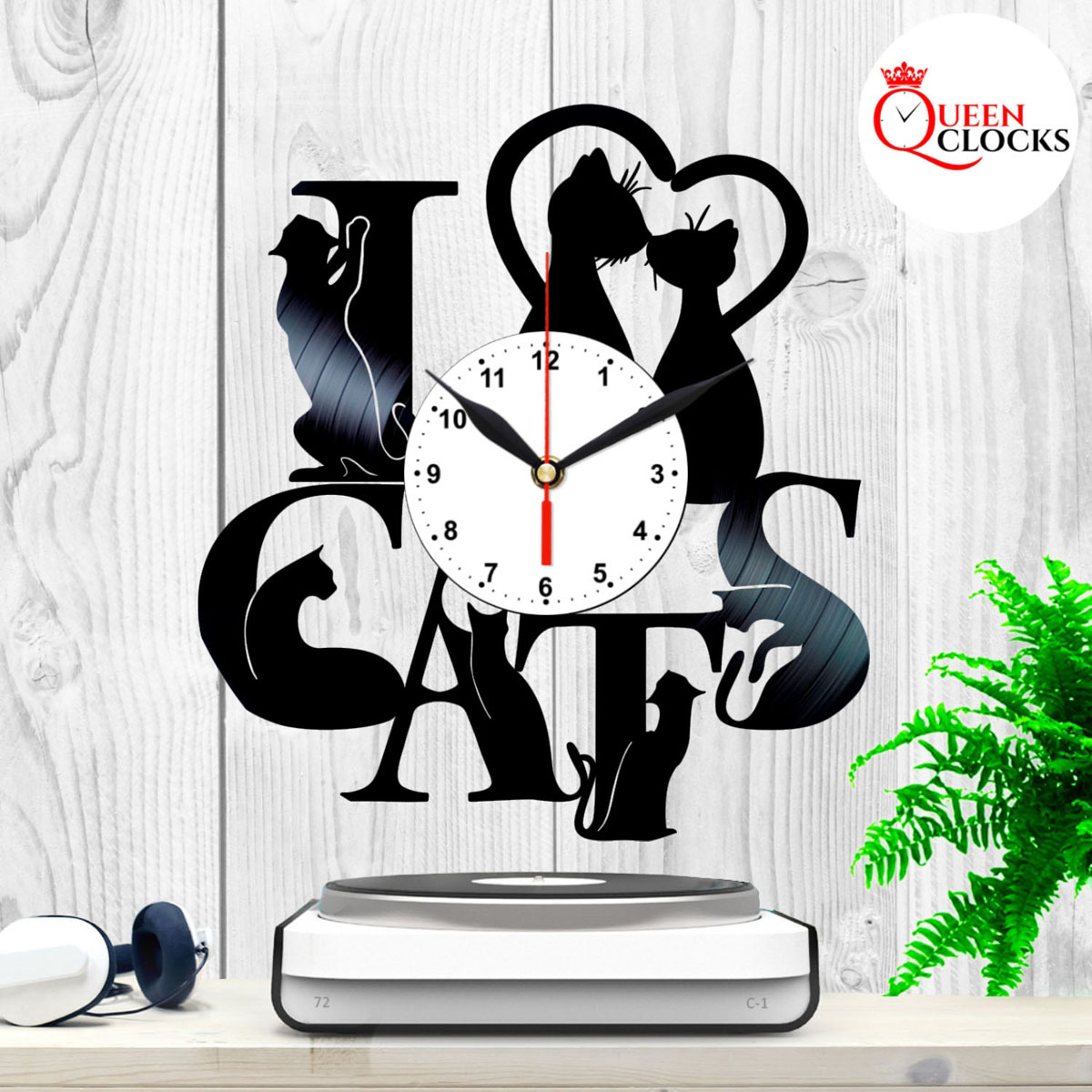 Vinyl Wall Clocks Batman - HD Wallpaper 