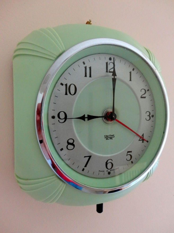 New Retro Kitchen Wall Clock All Vintage Had A On The - Retro Vintage Kitchen Clock - HD Wallpaper 