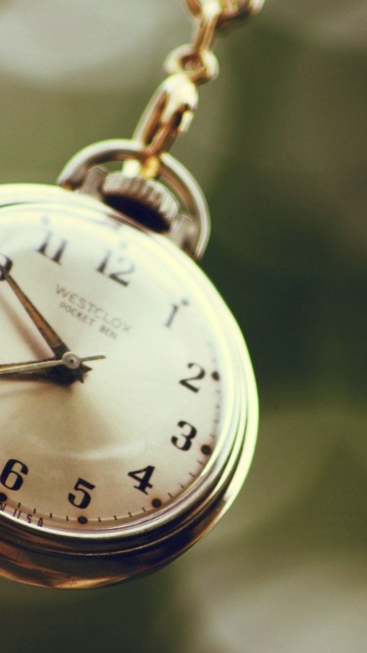 Iphone Clock Wallpaper - Hd Clock Wallpaper For Iphone - HD Wallpaper 