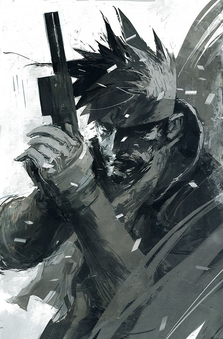 Ashley Wood Metal Gear - HD Wallpaper 