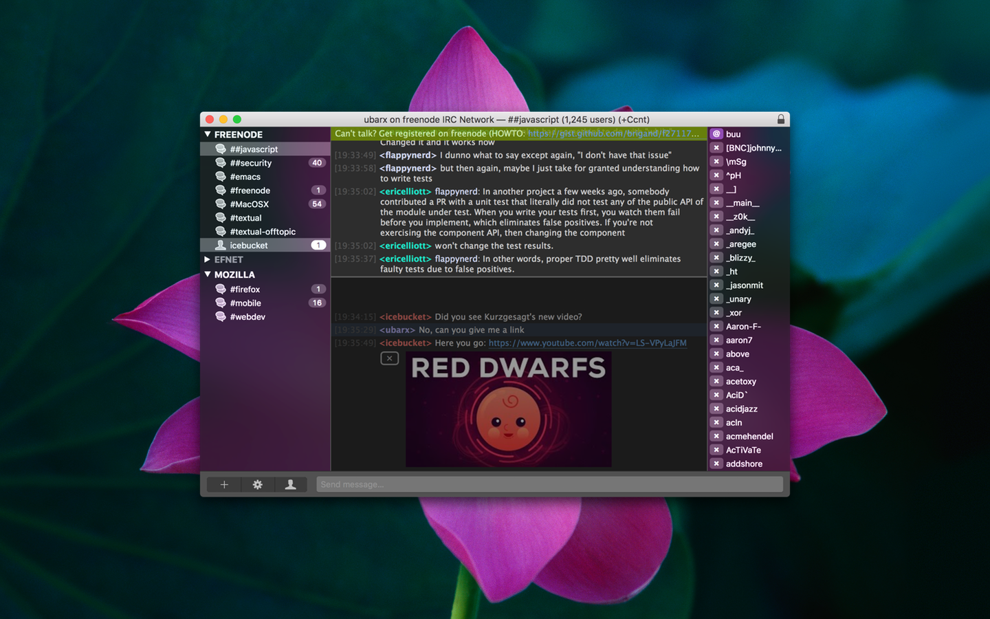 A Nice Simple Binary Clock Screen Saver For Mac - Textual Mac - HD Wallpaper 