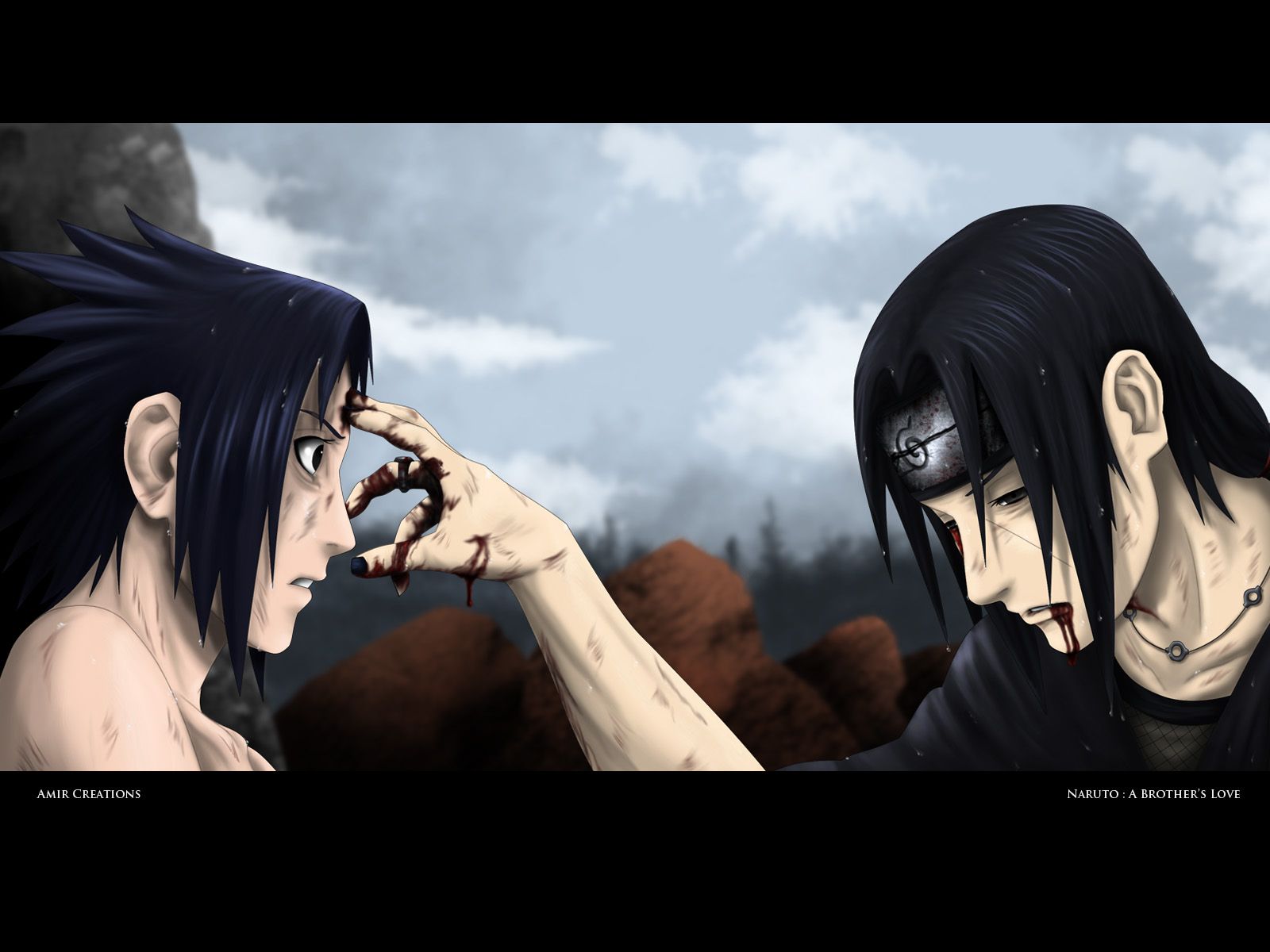 Sasuke And Itachi - HD Wallpaper 