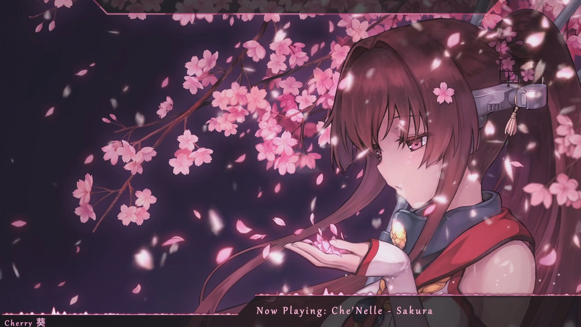 Sakura Backgrounds On Wallpapers Vista - Sakura Nightcore - HD Wallpaper 