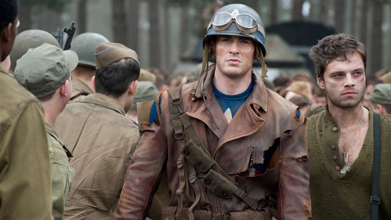 Captain America-the First Avenger Hd Movie Wallpaper - Captain America First Avenger - HD Wallpaper 