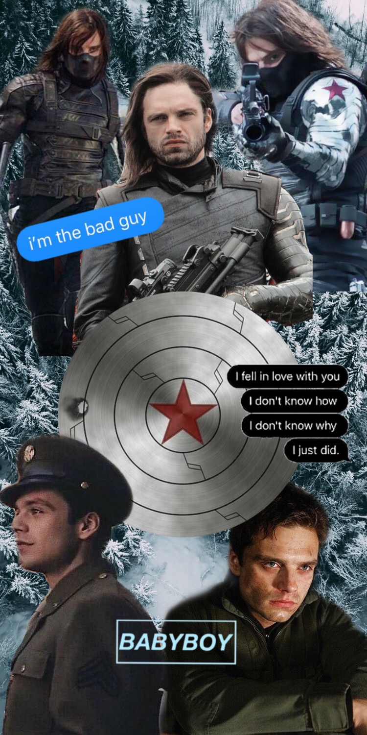 Bucky Barnes Iphone Wallpaper 💙 - Bucky Barnes Wallpaper Iphone - HD Wallpaper 