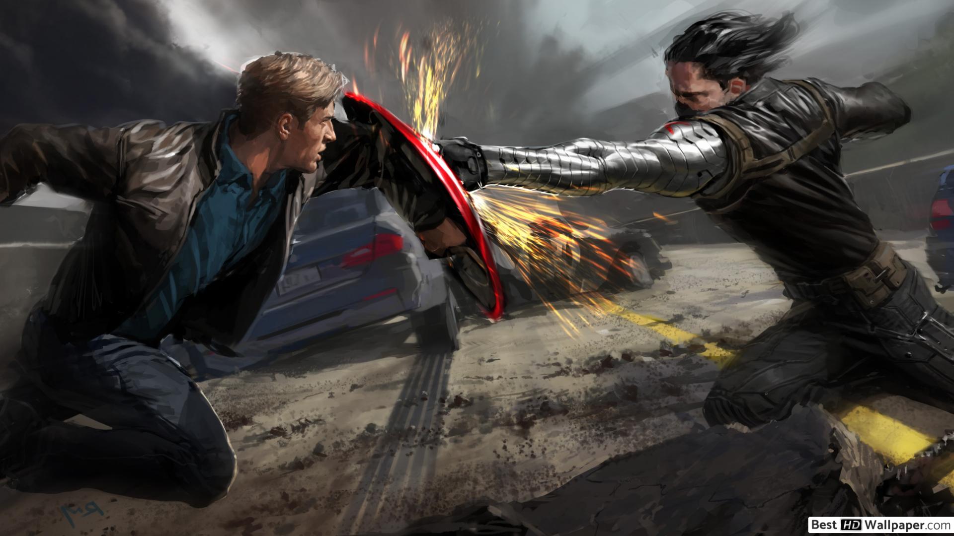 Captain America 2 Hd - HD Wallpaper 