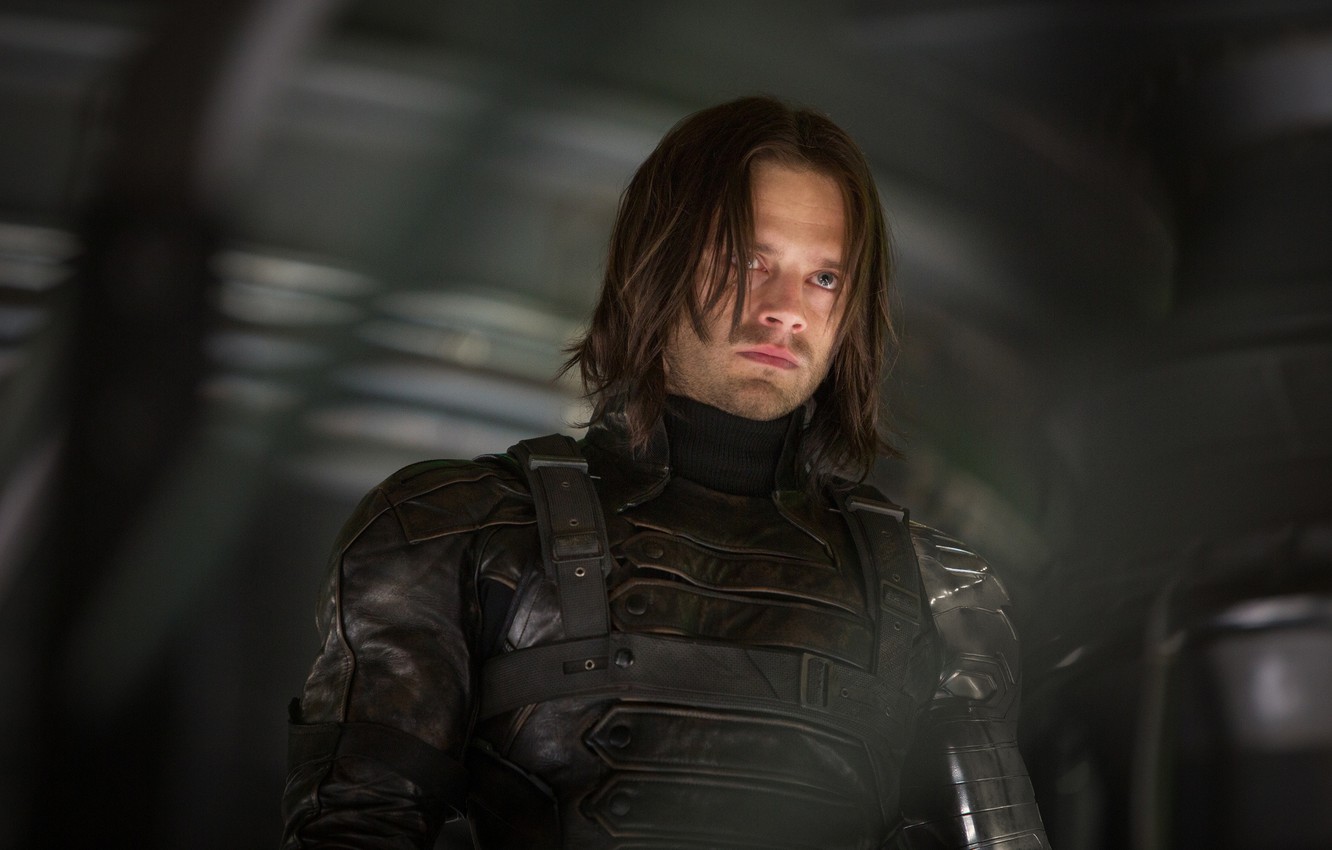 Photo Wallpaper The First Avenger - Sebastian Stan Bucky Barnes Winter Soldier - HD Wallpaper 