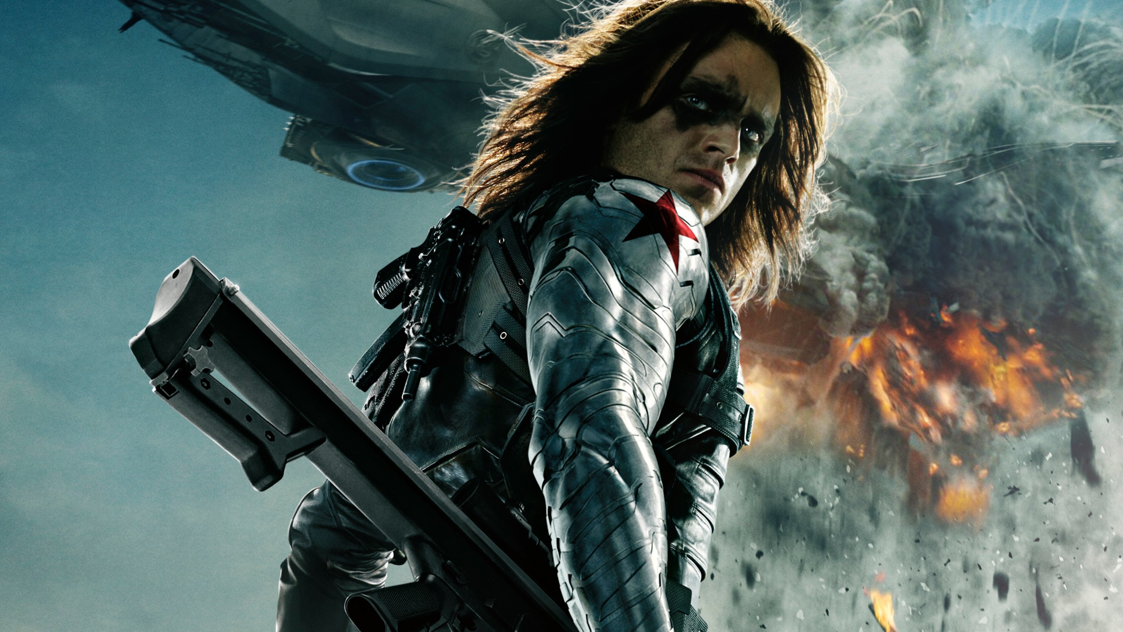 Winter Soldier Wallpaper 4k - HD Wallpaper 