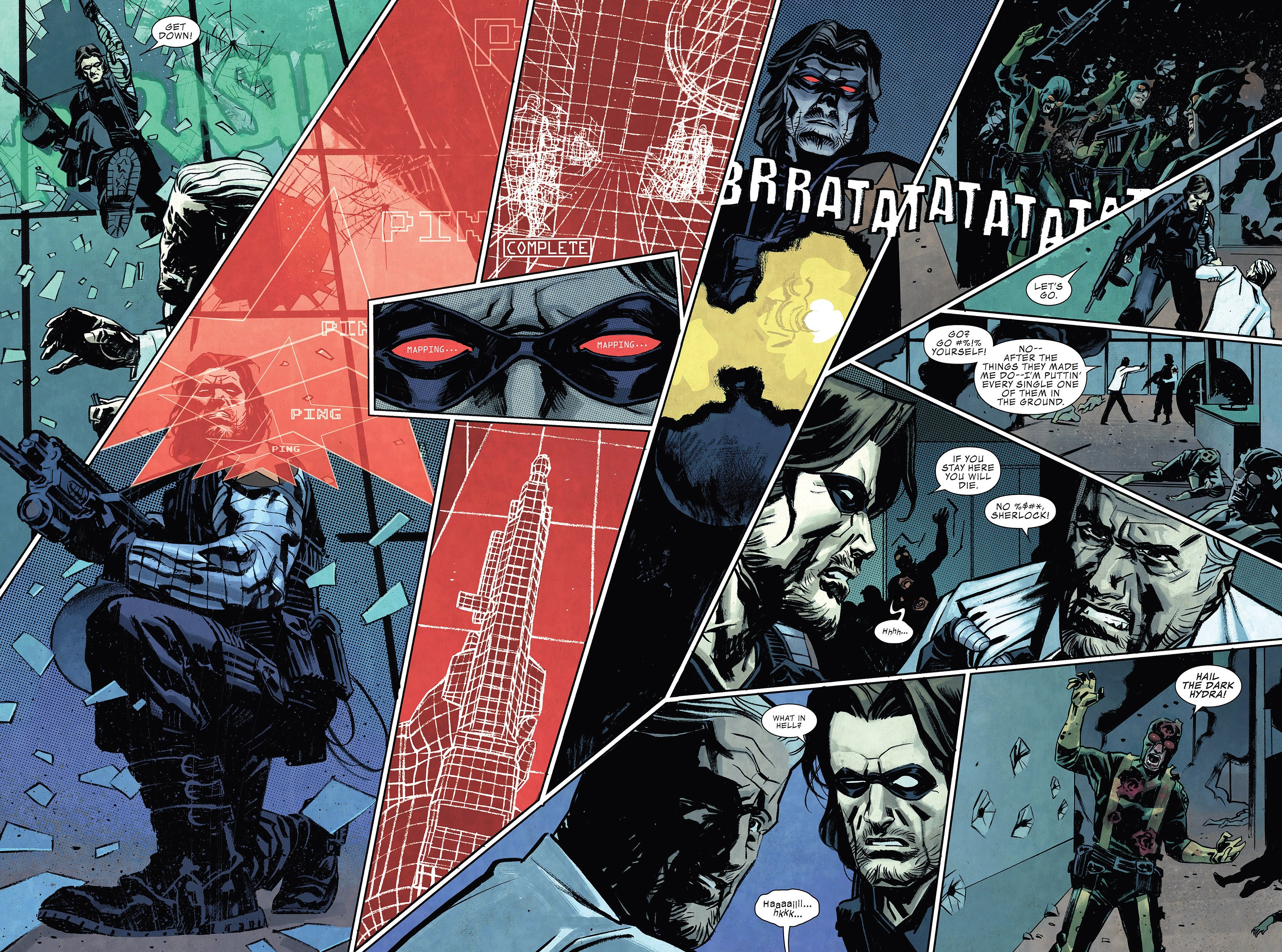 Bucky Barnes Winter Soldier Full Hd - HD Wallpaper 