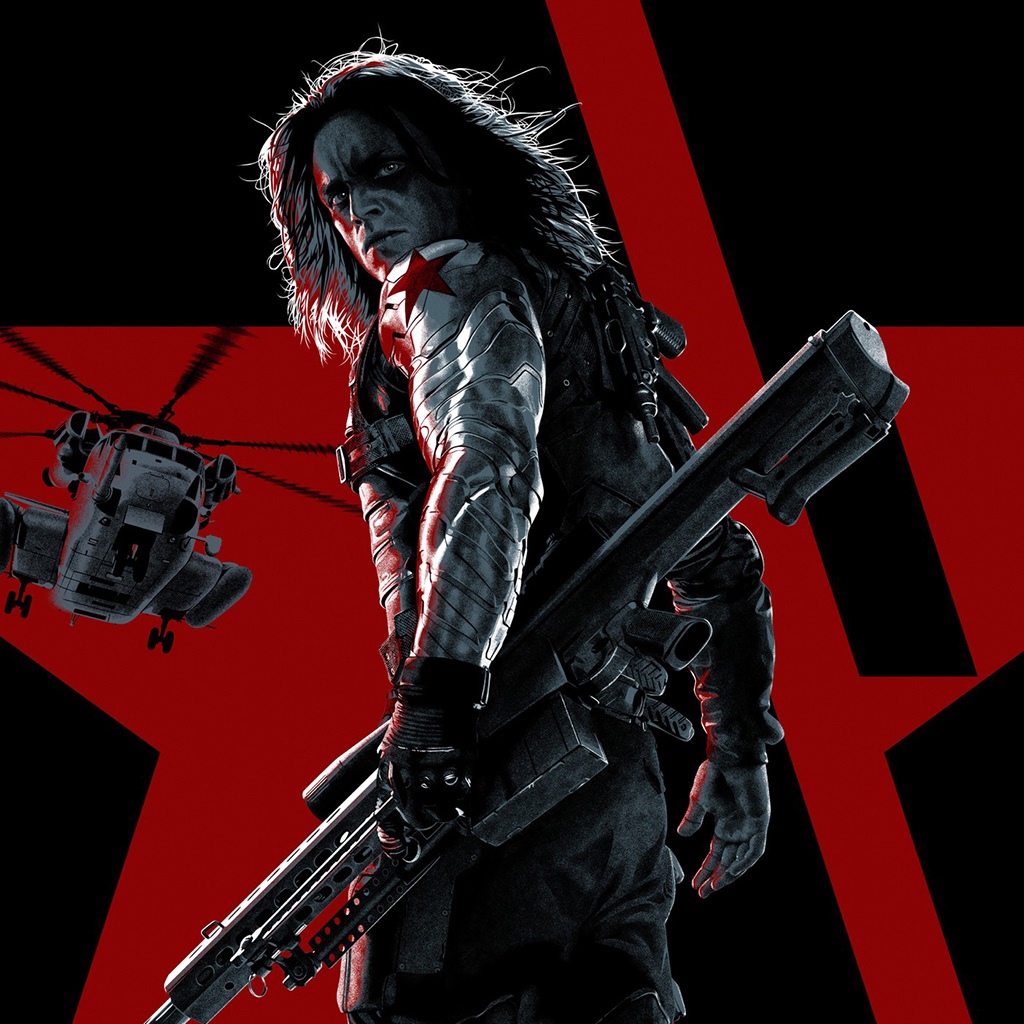 Winter Soldier Imax Poster - HD Wallpaper 